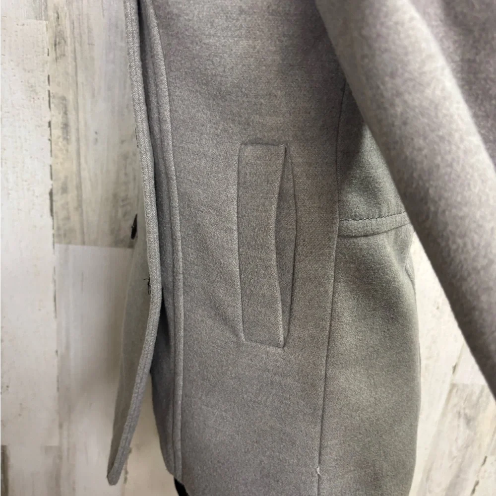 H&M gray peacoat
